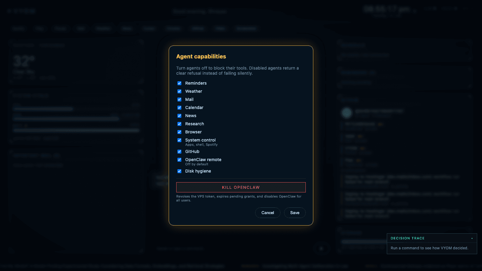 2. Scoped permissions